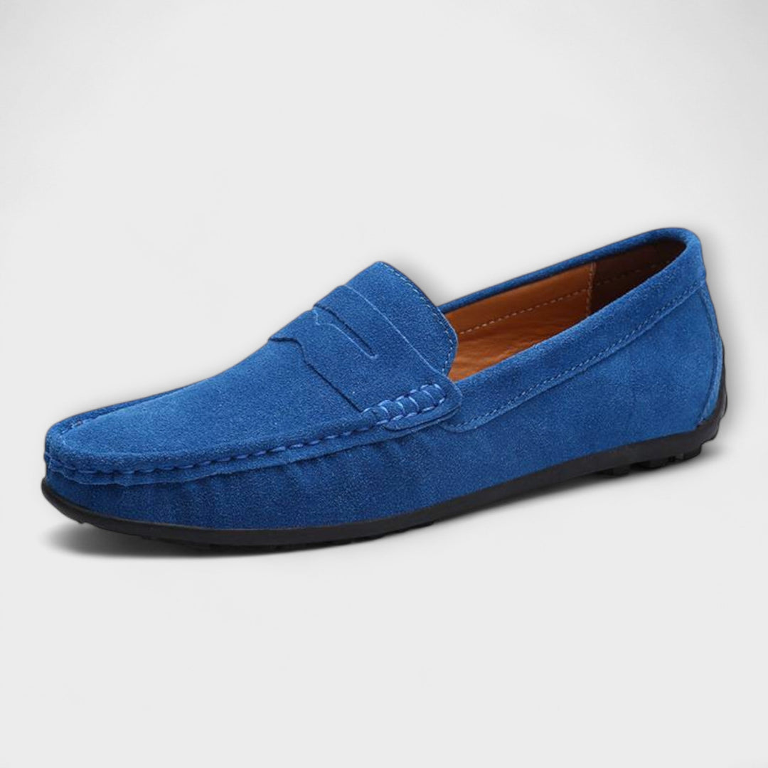 Louise - Satin Slip-On Shoes