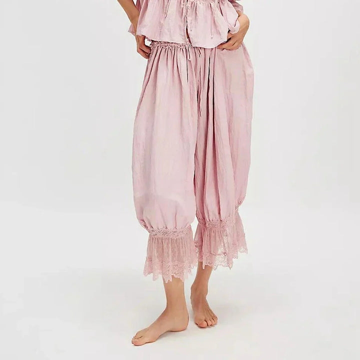 Boho Pants with Lace