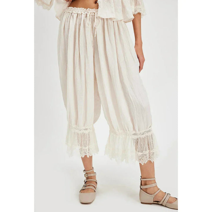 Boho Pants with Lace