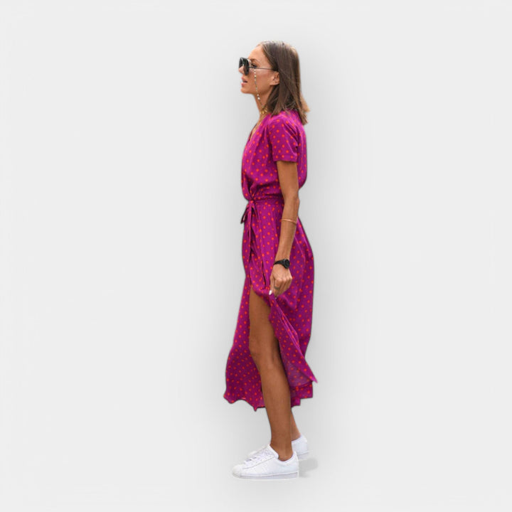 Dress with Comfortable, Fitted Design