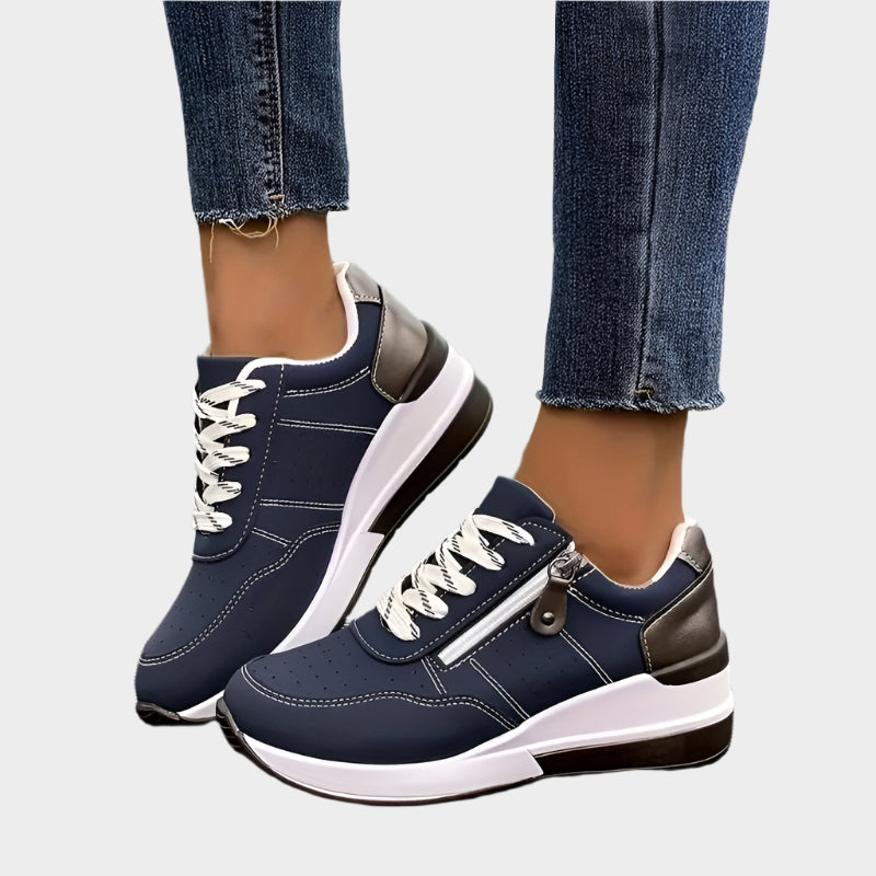 Orthopedic Shoes with Zipper and Thick Sole