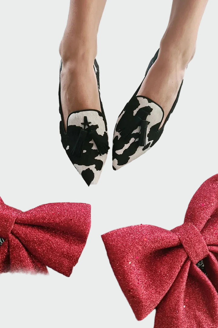 Moccasins with Pointed Toe