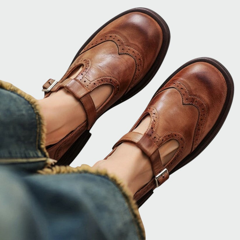 Alma – Elegant Leather Mary Janes
