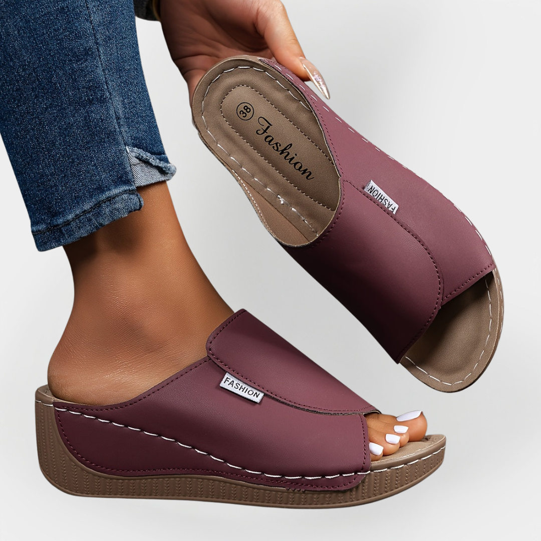 Orthopedic Leather Sandals