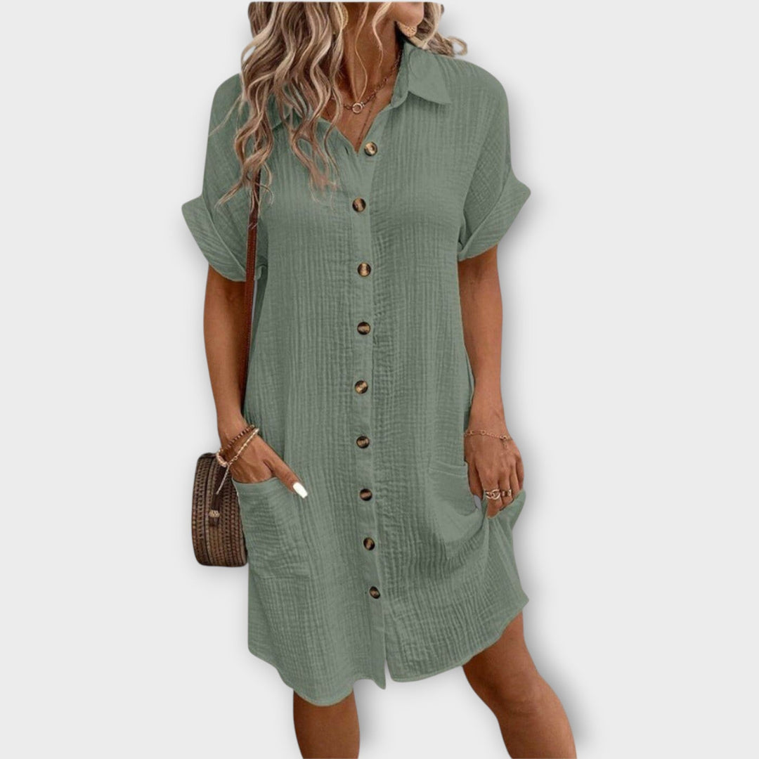 Summer Shirt Dress
