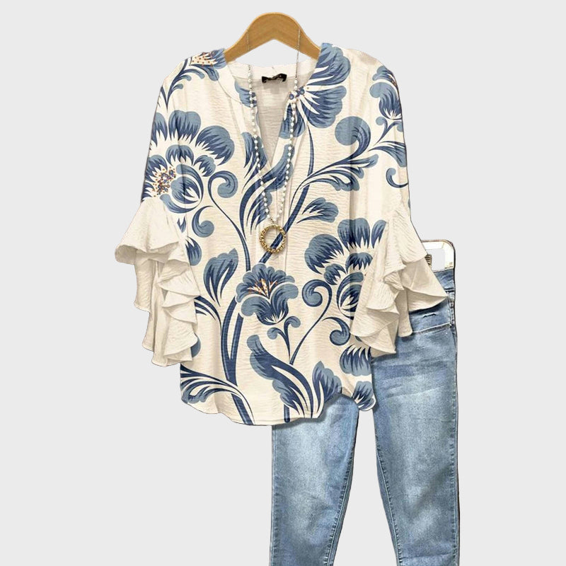 Blouse with Elegance and Grace