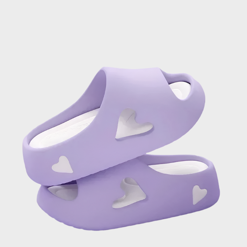 Sandalettes with Legendary Heart Shape