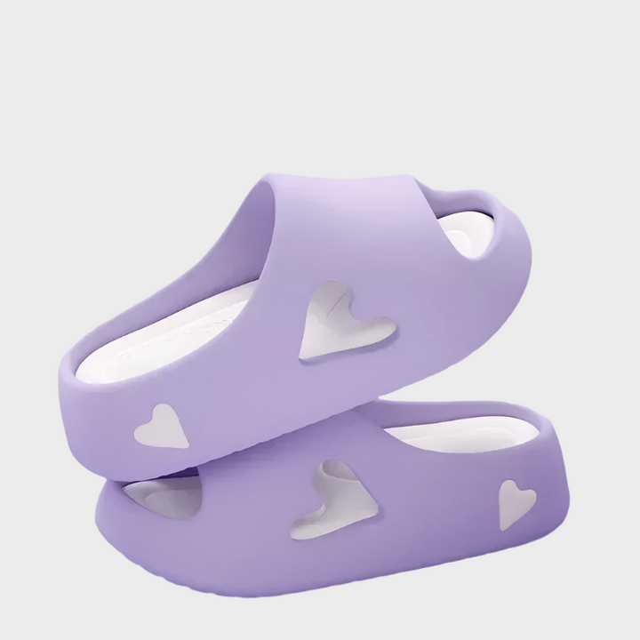 Sandalettes with Legendary Heart Shape