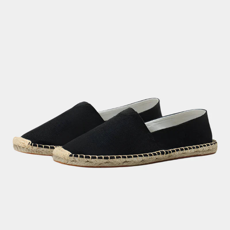 Comfortable Leather Espadrilles