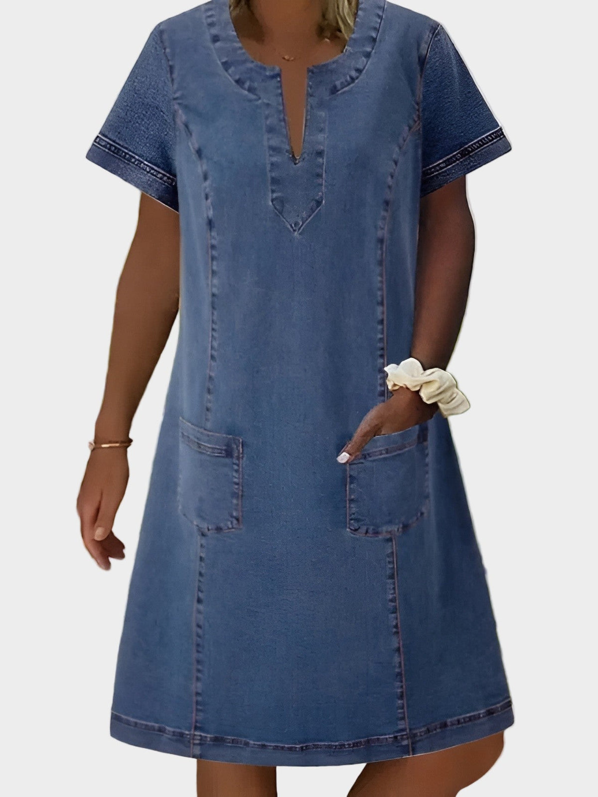 Soft Denim Dress