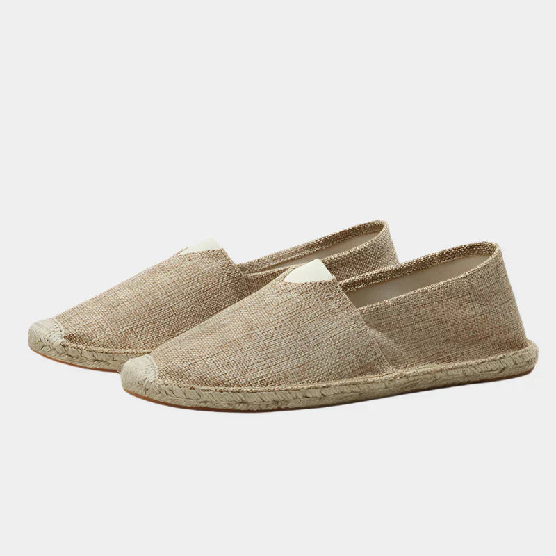 Comfortable Leather Espadrilles
