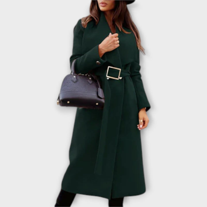 Muriel – Shaped Coat with Belt