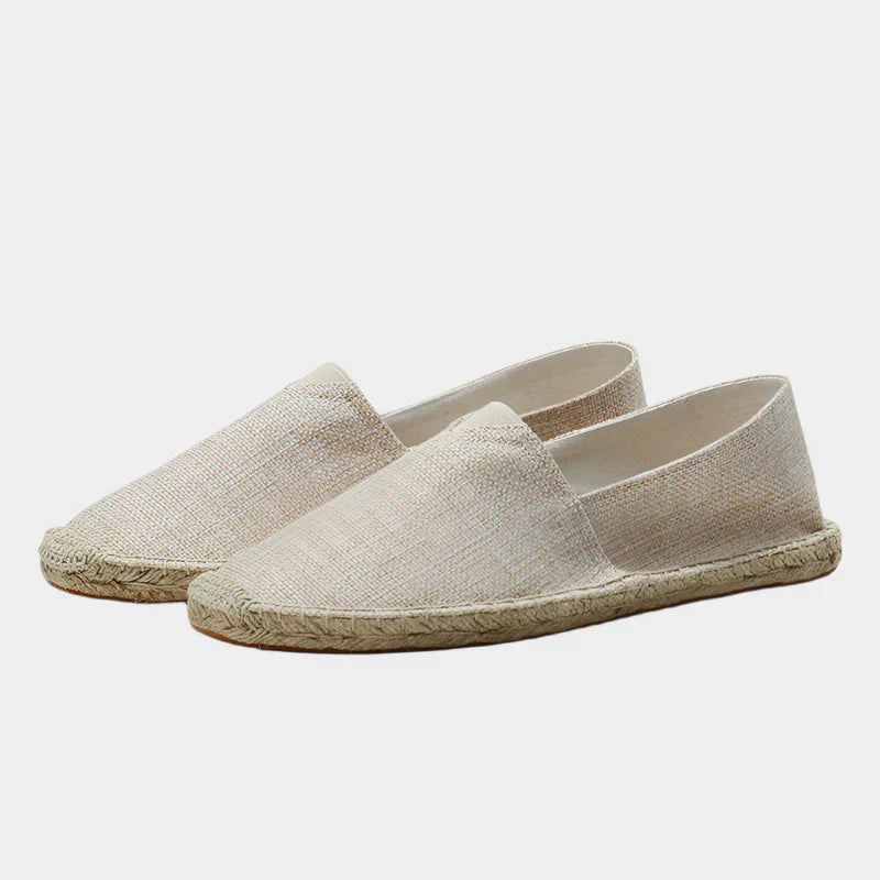 Comfortable Leather Espadrilles