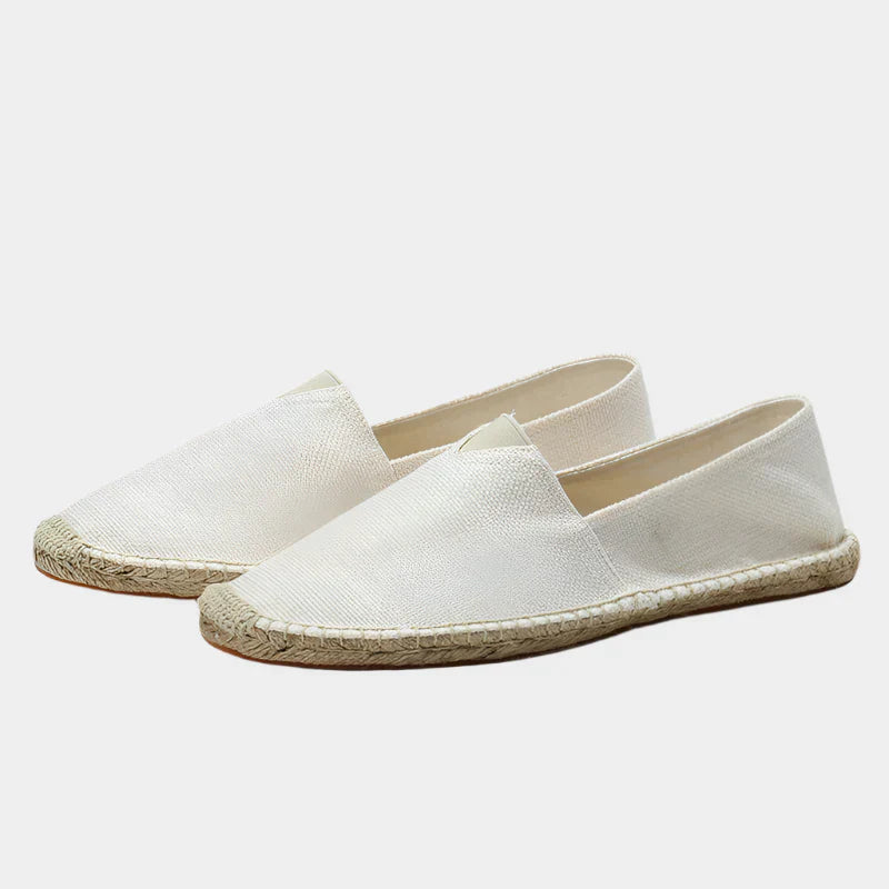 Comfortable Leather Espadrilles