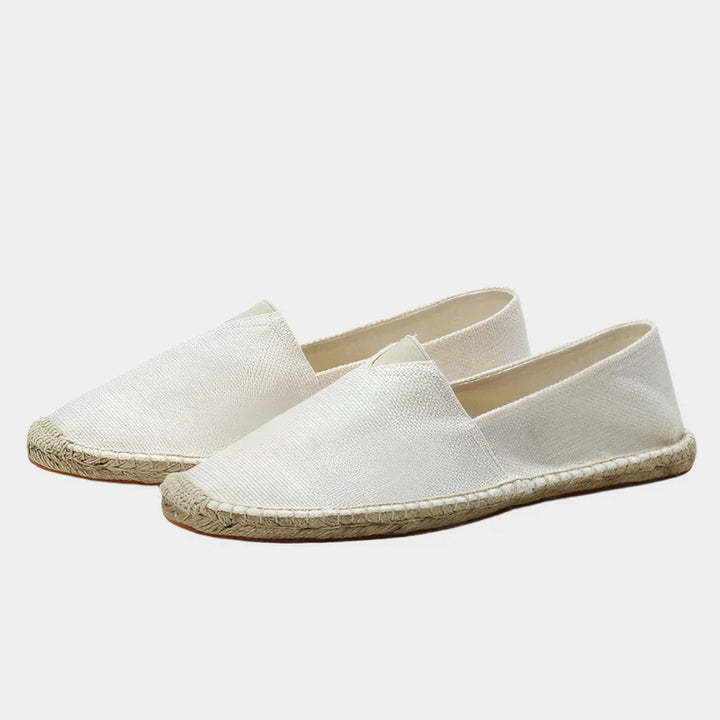 Comfortable Leather Espadrilles