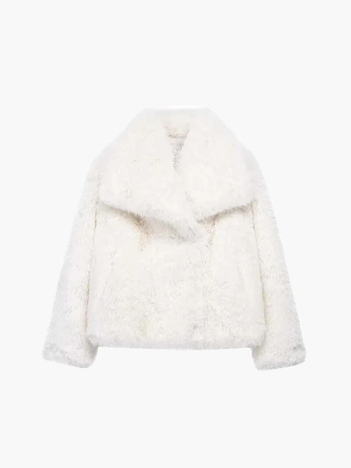 Jenna Synthetic Fur Coat