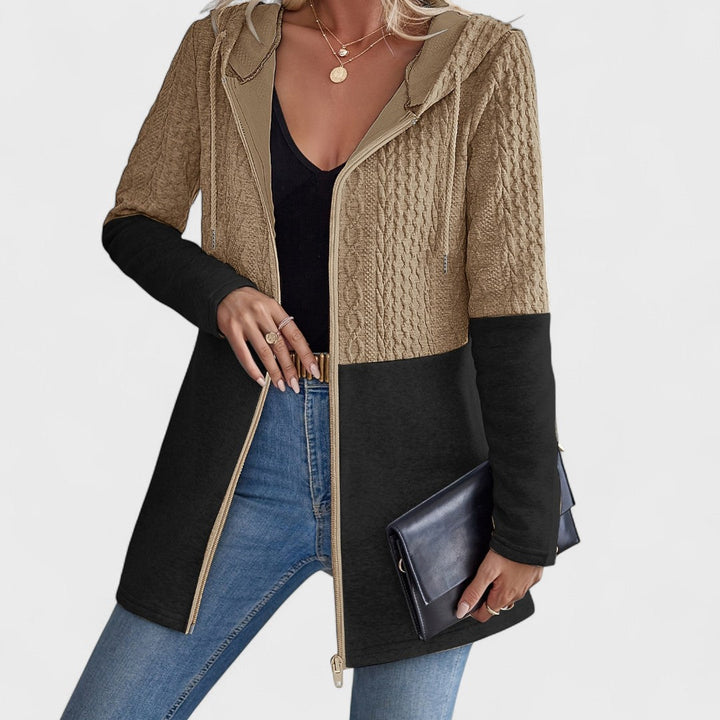 Valentino - Elegant Gray Hoodie Cardigan for Women