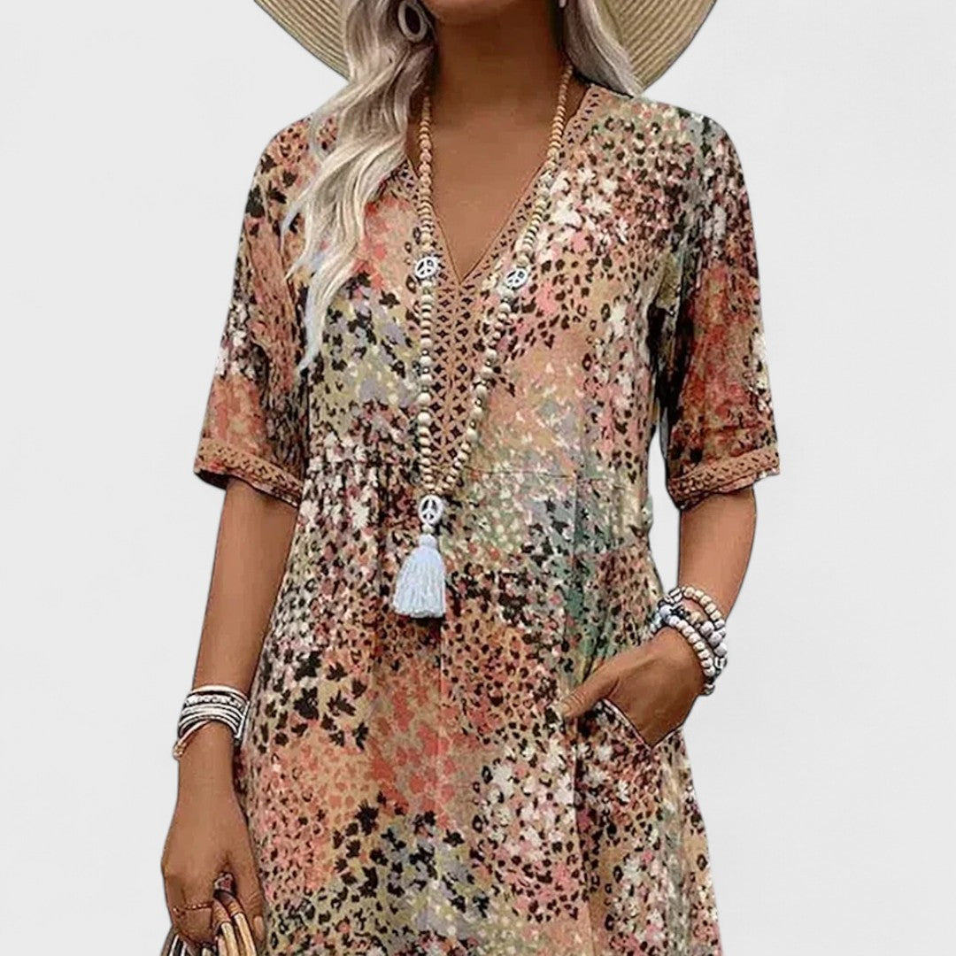 Colette - Vibrant Midi Dress