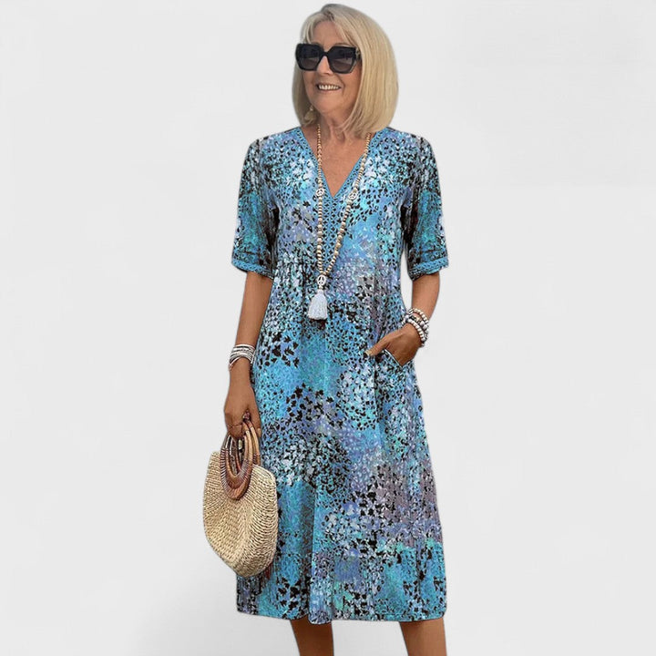 Colette - Vibrant Midi Dress