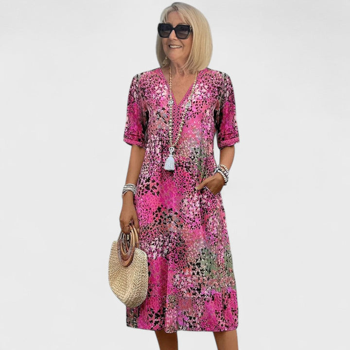 Colette - Vibrant Midi Dress