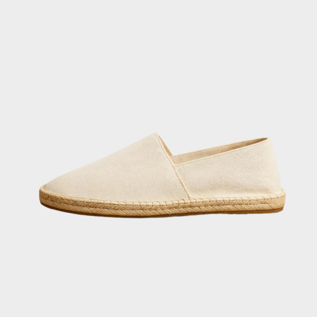 Comfortable Leather Espadrilles