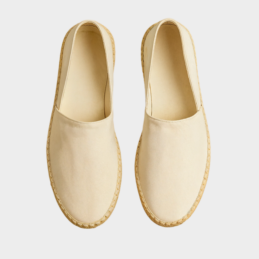 Comfortable Leather Espadrilles