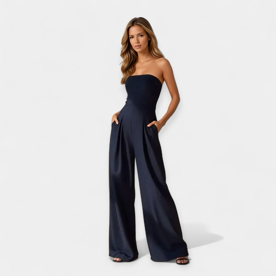 Jumpsuit with Straps and Corset