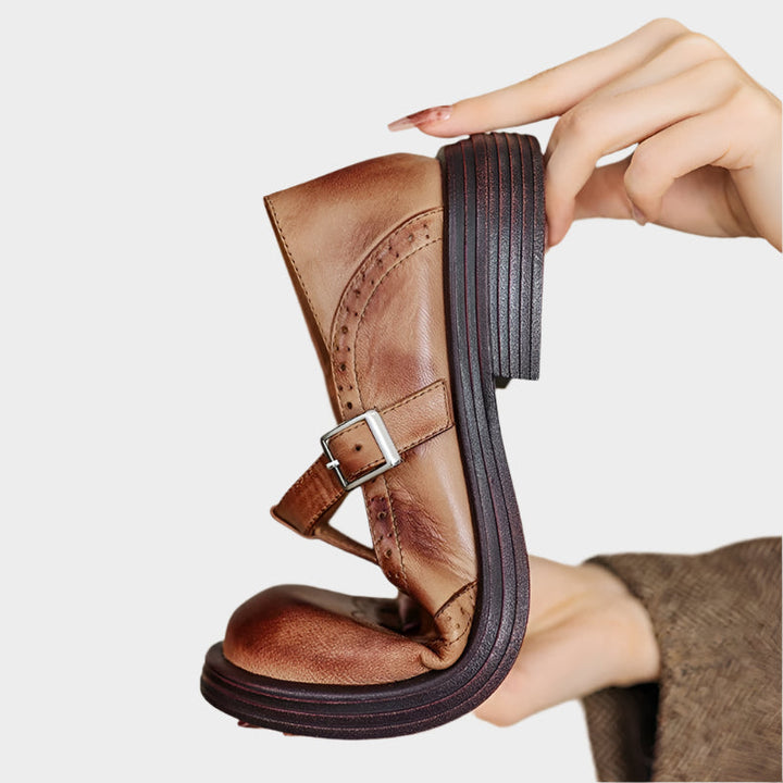 Classic Mary Jane Moccasins