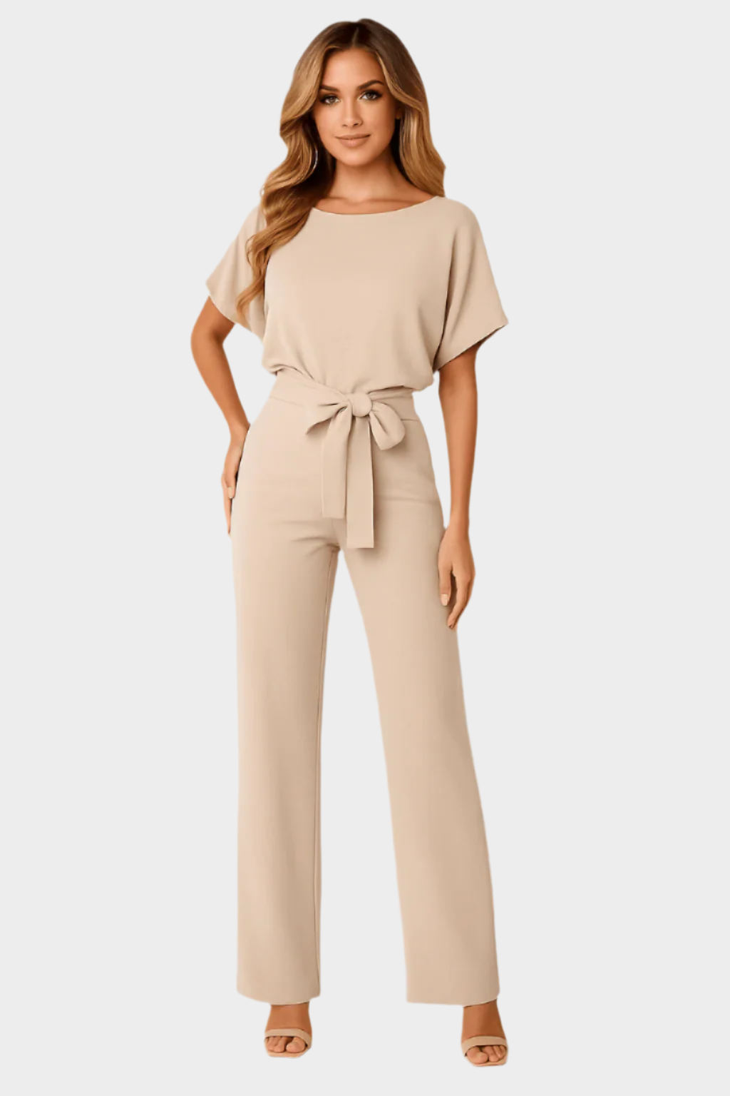 Jumpsuit with Belt