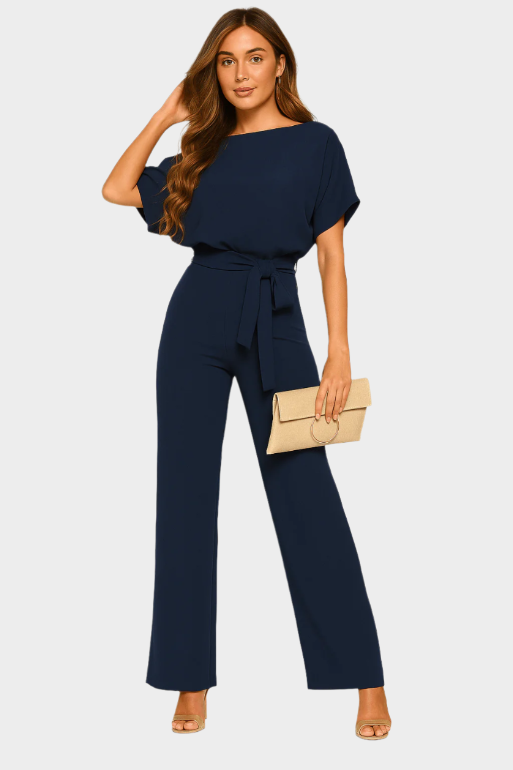 Jumpsuit with Belt