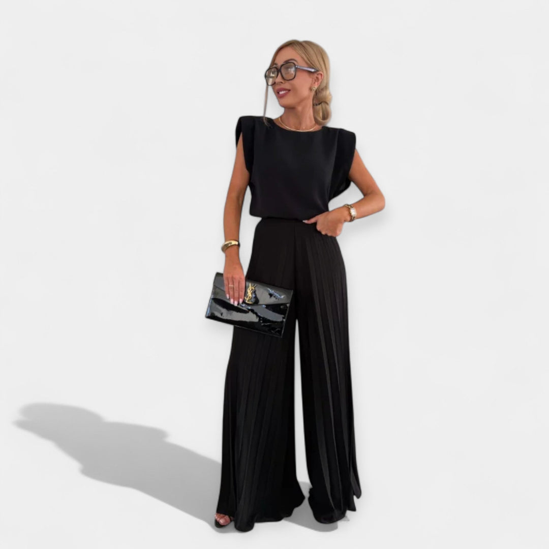 Summer Outfit Set with Top and Pants