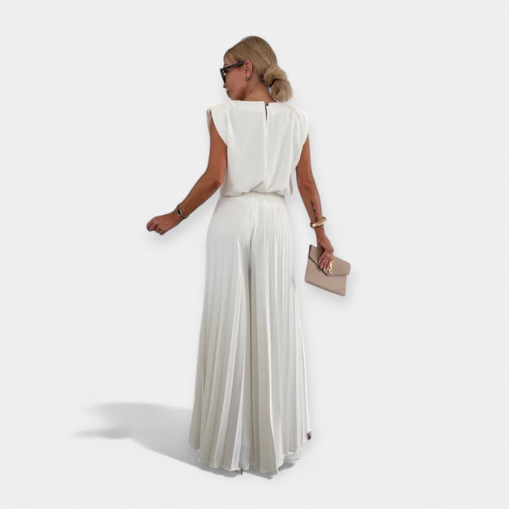 Summer Outfit Set with Top and Pants