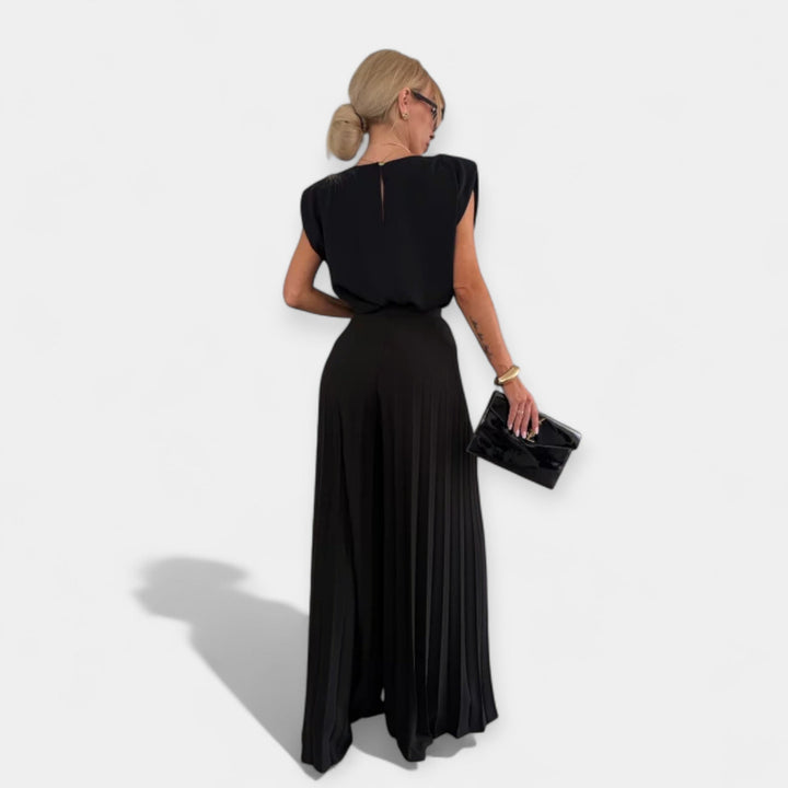 Summer Outfit Set with Top and Pants