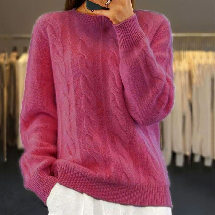 Angelika - Classic Sweater in Warm Knit