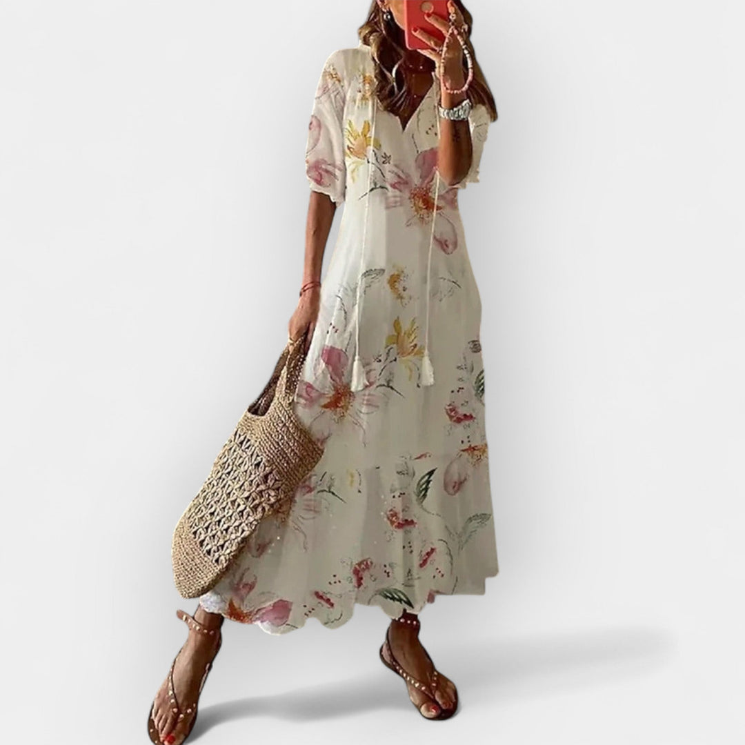 Maxi Dress in Bohemian Style