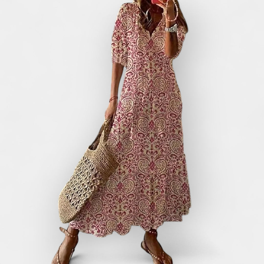 Maxi Dress in Bohemian Style